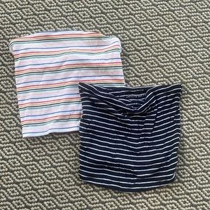 2 tube tops